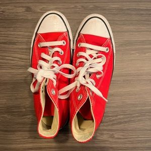 red high top converse